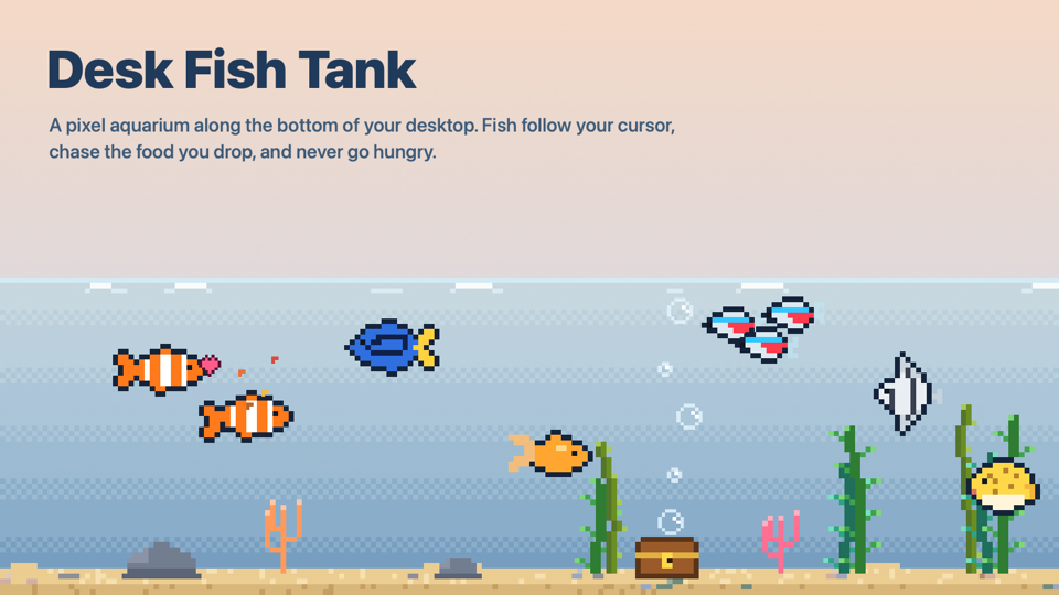 Desk Fish Tank